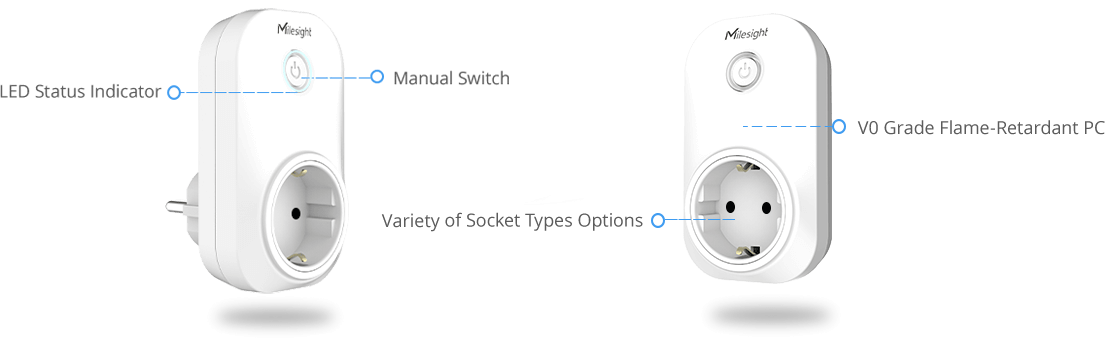 Milesight WS523  Portable Socket