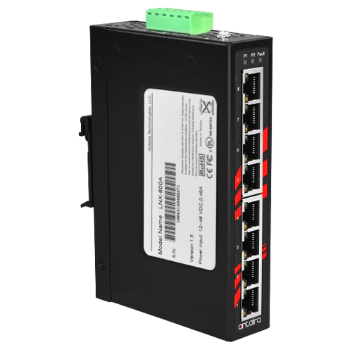 Switch Ethernet – 8 ports 10/100