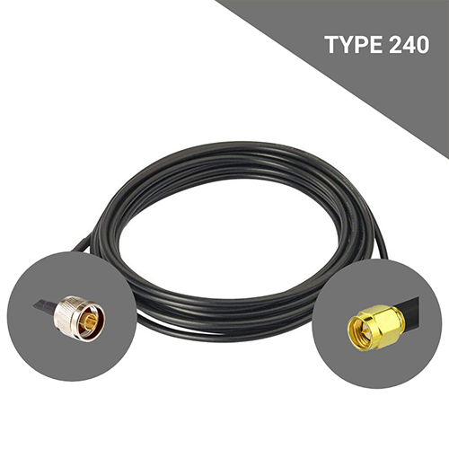 Câble coaxial type 240 de 15m